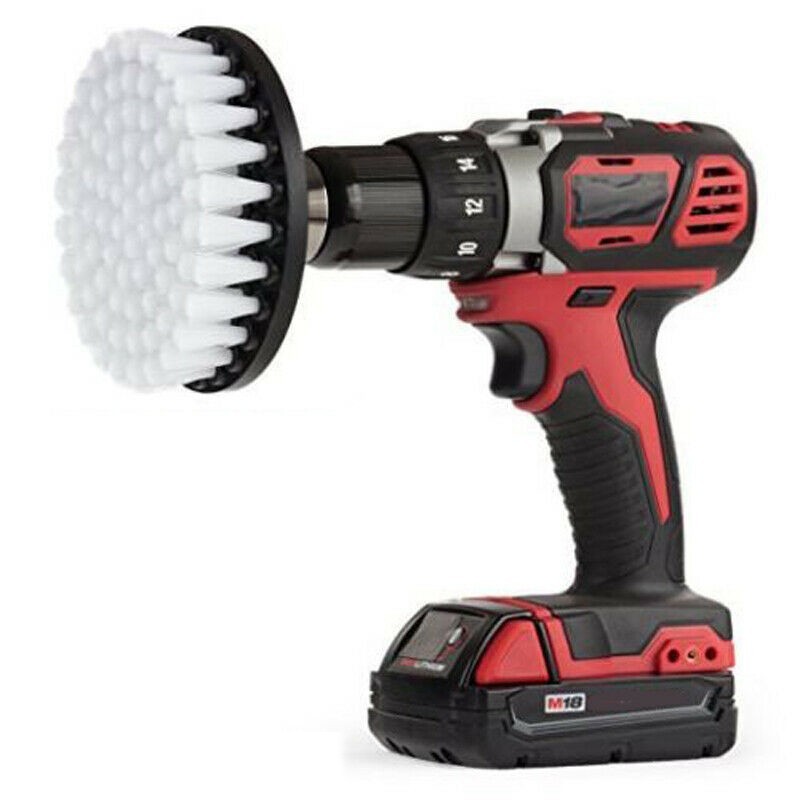 5in Soft Electric Drill Brush Cleaner Tool For Cleaning Carpet Leather Reliable