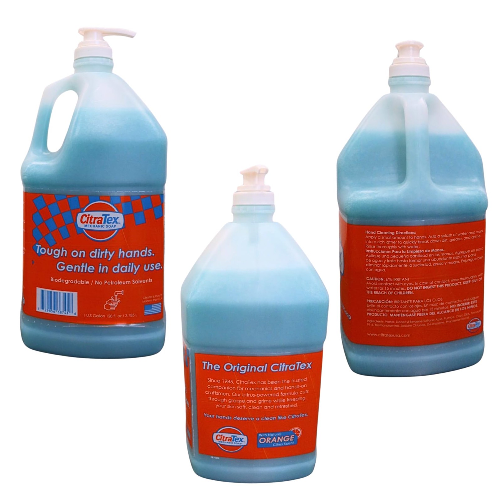 Heavy Duty Mechanic Hand Soap with Fine Pumice – Industrial Strength Hand Cle…