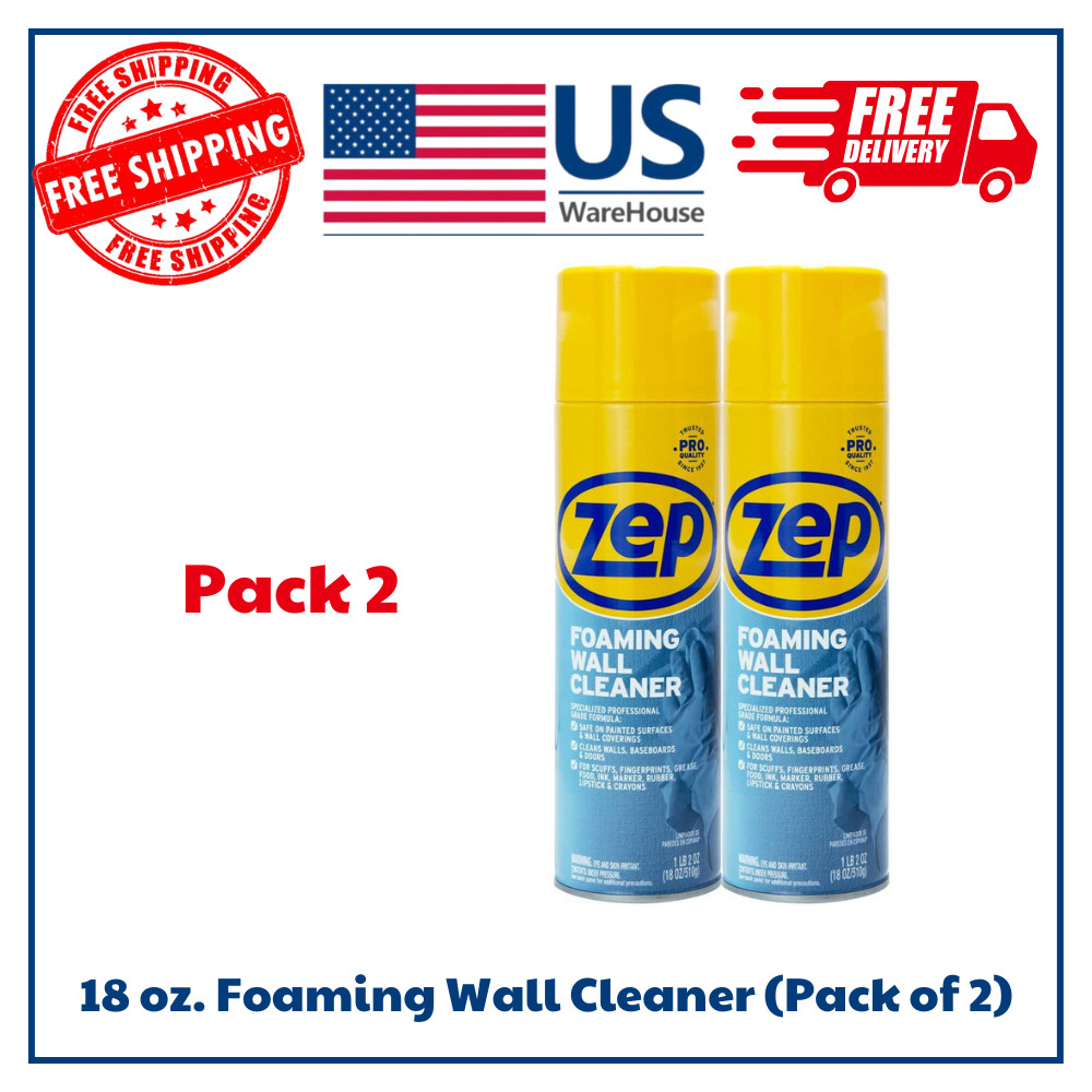 18 oz. Foaming Wall Cleaner (Pack of 2)