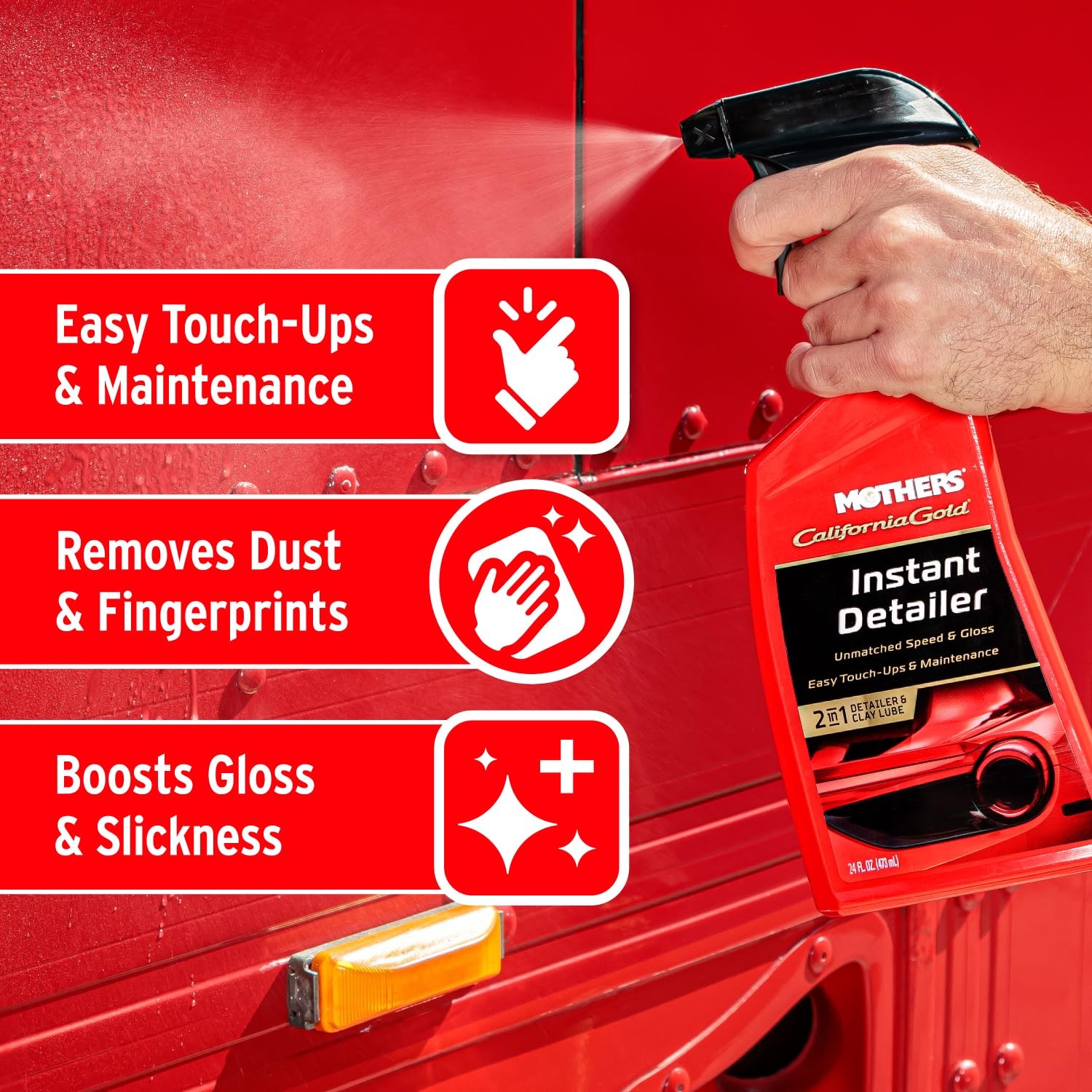 Instant Detailer 24 oz – Remove Smudges, Dust, Boost Gloss & Slickness