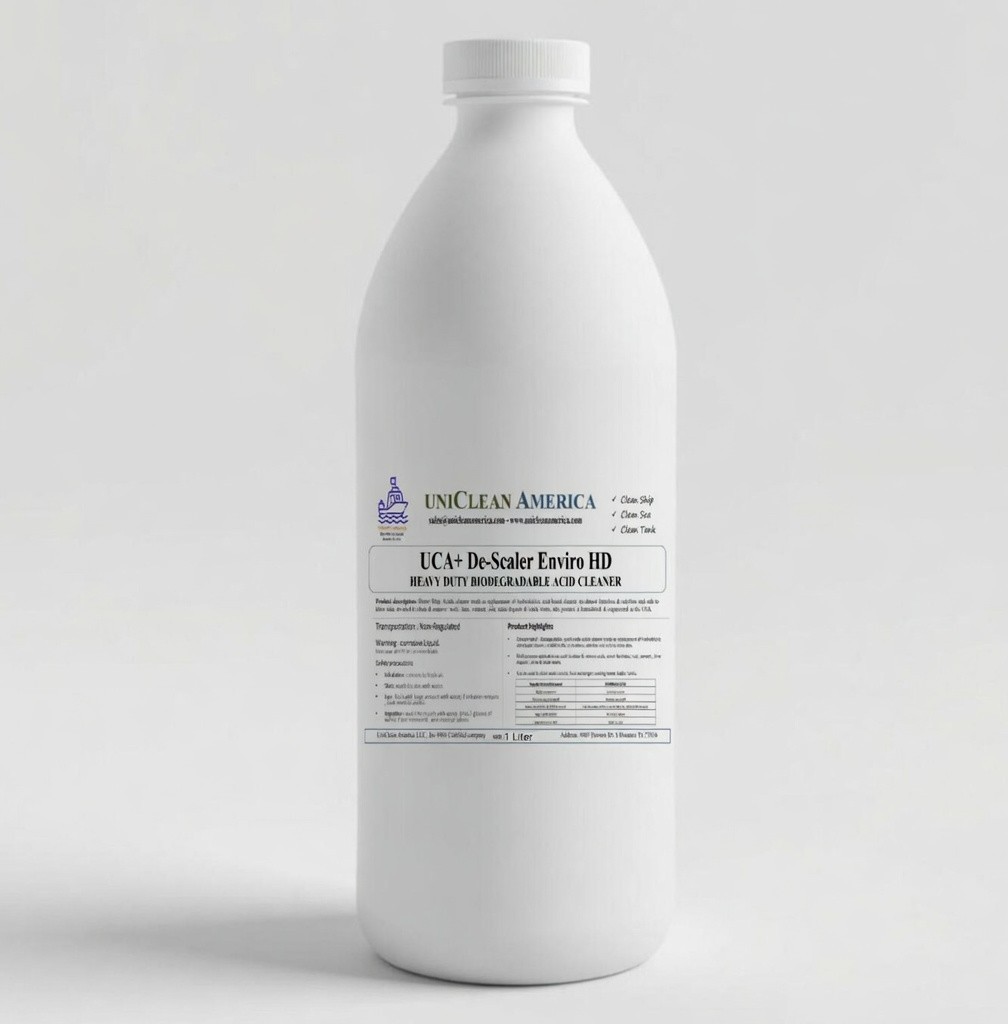 ACID CLEANER FOR ALL OF SCALE, LIME, CEMENT , NO FUMES , NO SMELL, MADE IN USA