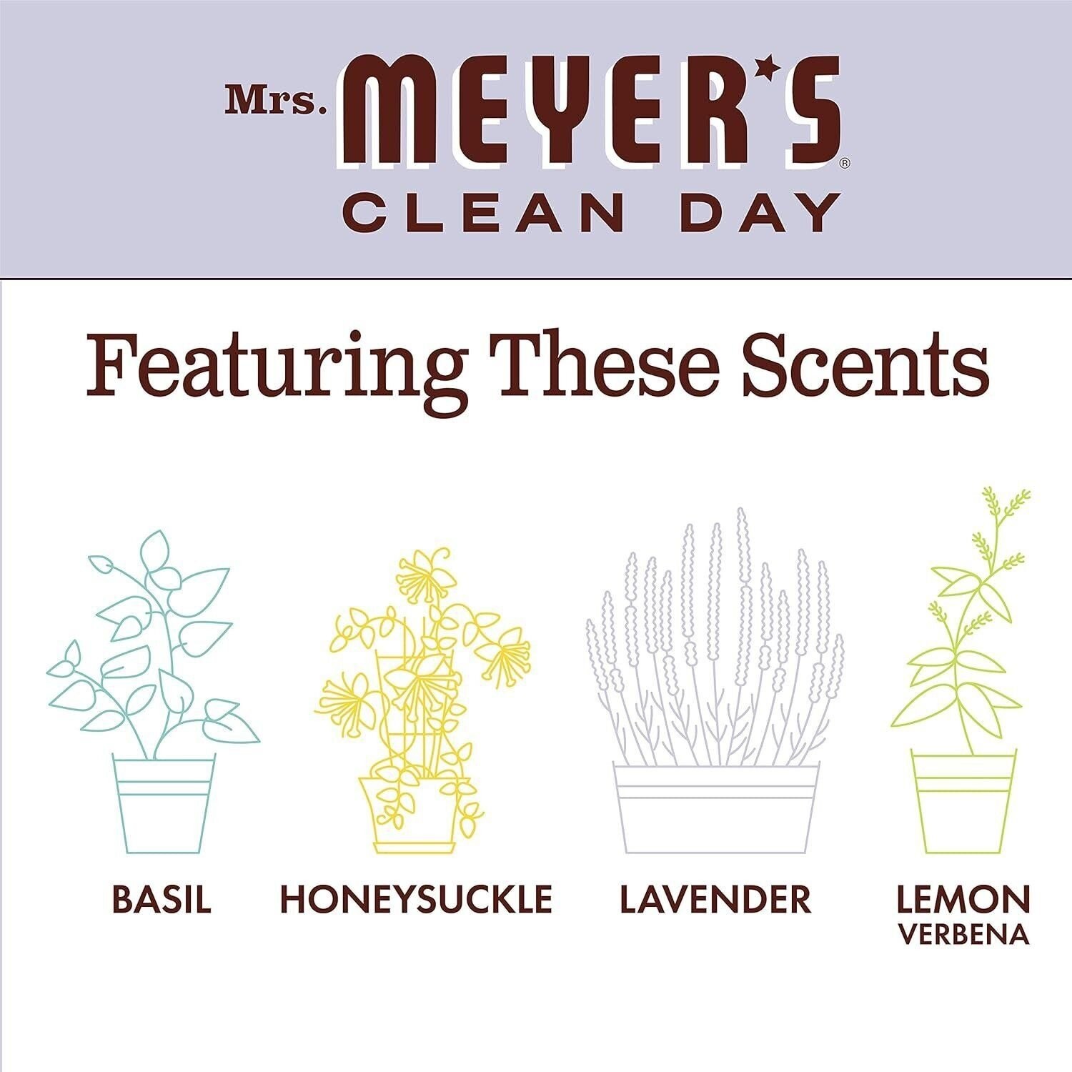 Mrs. Meyer’s All-Purpose Cleaner Spray, Lavender, 16 fl. oz