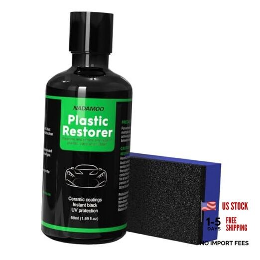 Plastic Restorer Highly Concentrated Ceramic Coating for Cars, Back to 50ml