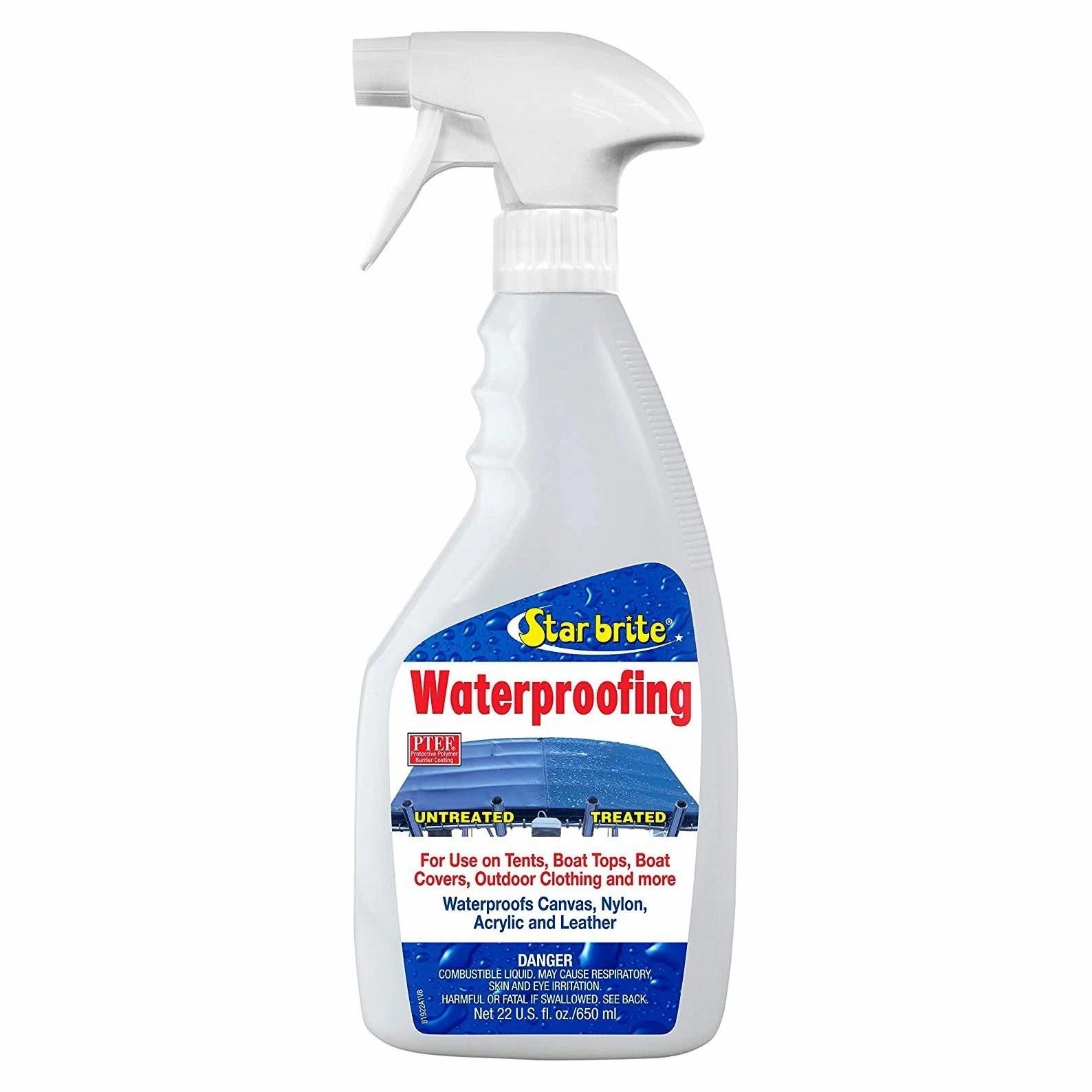 Fabric Waterproofing Protectant w/PTEF Marine Boat Cover Canvas Tent 22 oz….