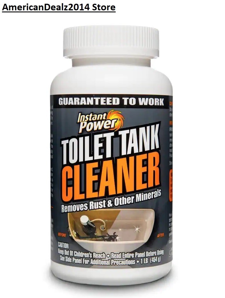 1 Lb. Toilet Tank Cleaner – Removes Calcium Build-up, Rust, Hard water deposit