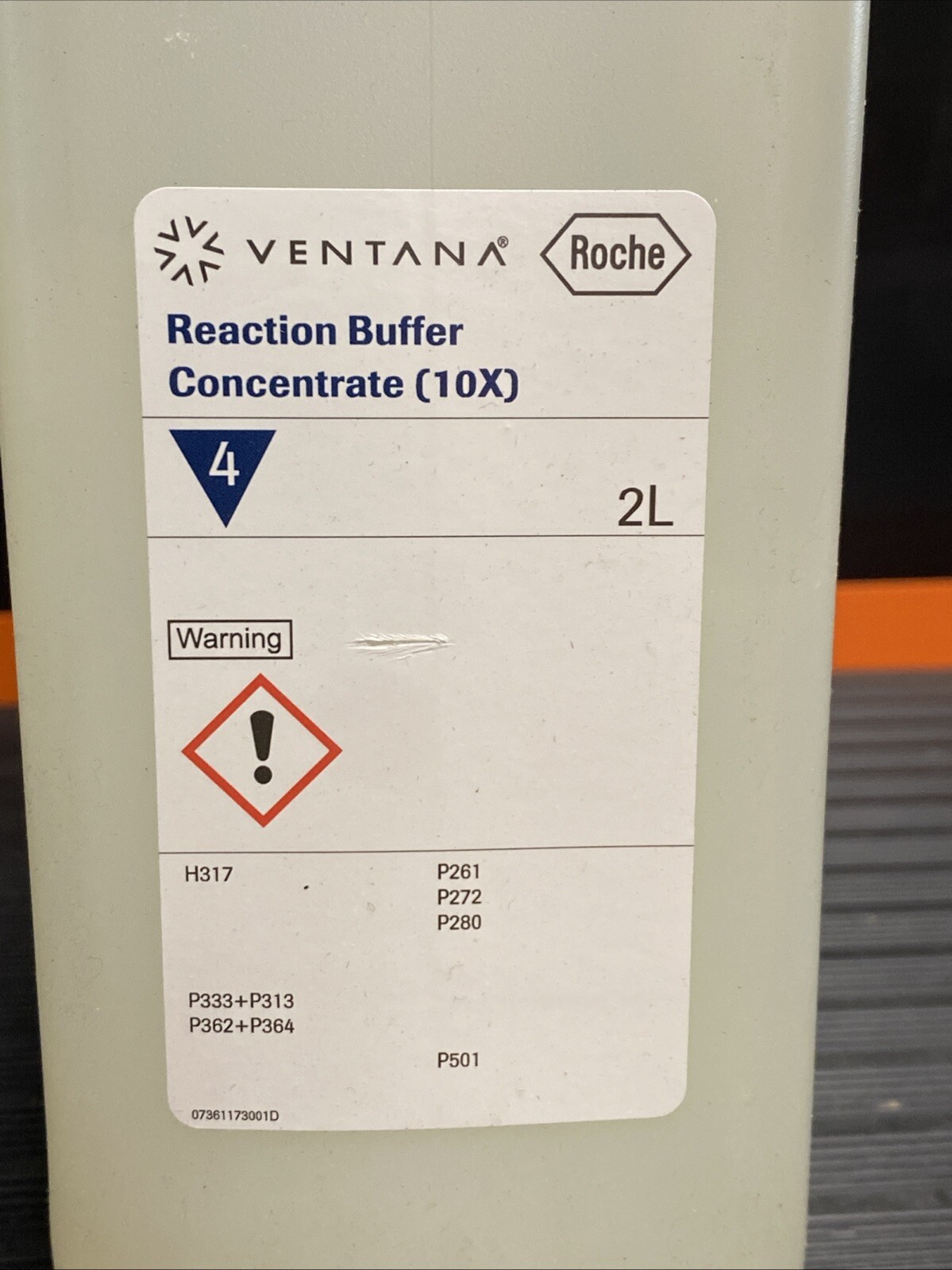 (2 Liters) Ventana 10X Reaction Buffer Concentrate, 950-300. Exp. 10/2026