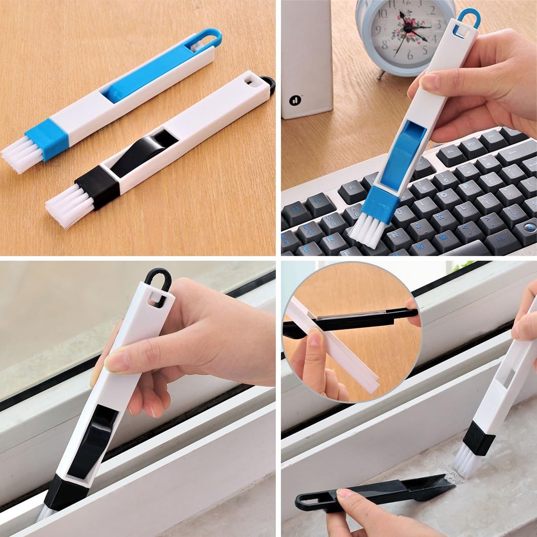 12Pcs Crevice Cleaning Brush,Small Gap Cleaning Brushes for Cleaning Bathroom…