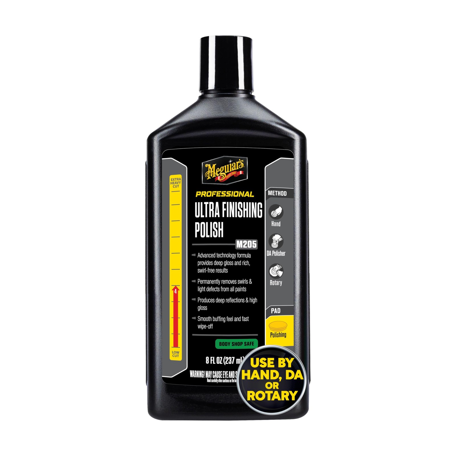 Ultra Finishing Polish High Gloss Swirl Remover Auto Paint Polish Fluid Wax C…