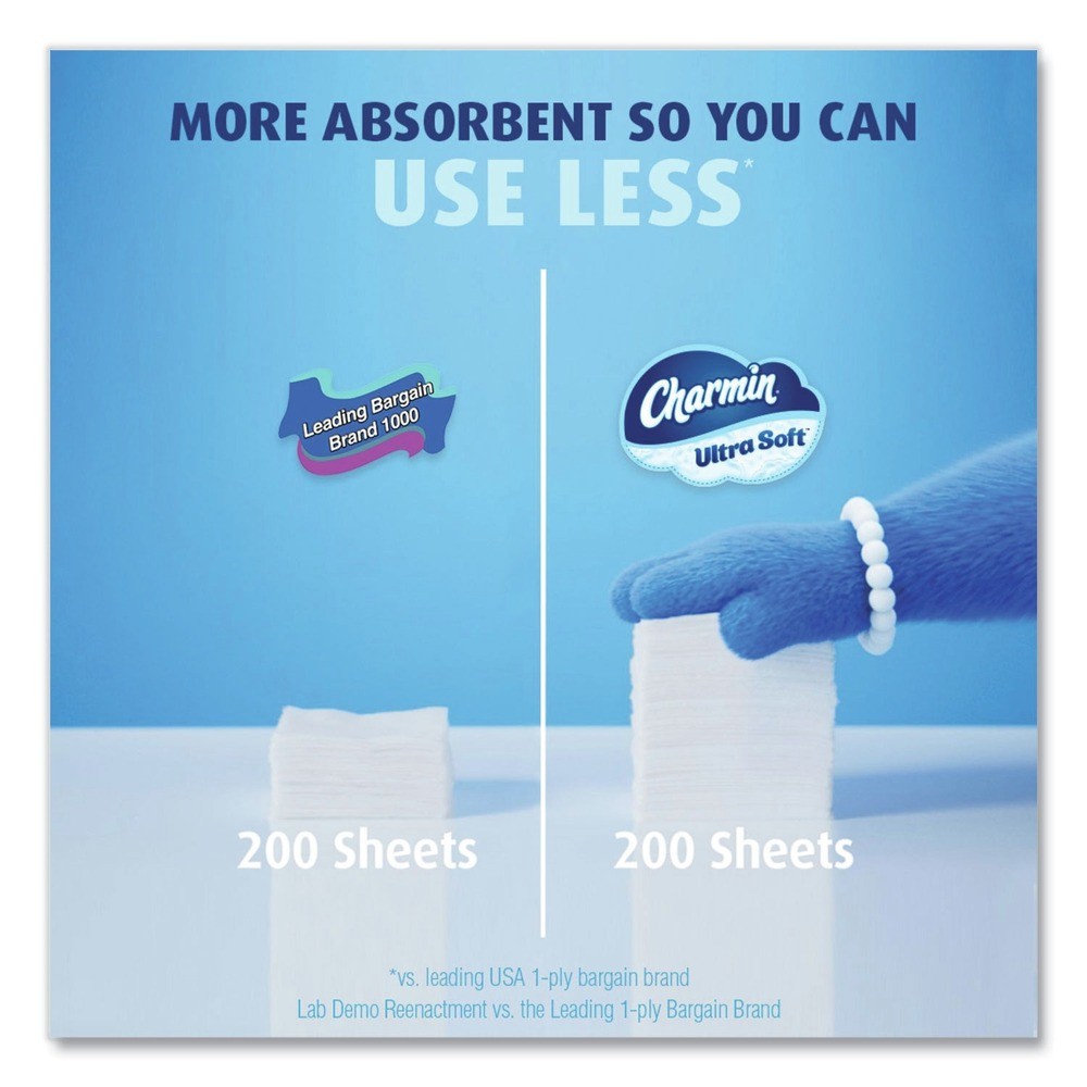 Charmin 08806CT Bathroom Tissue Mega Roll (208 SHT/RL, 4 RL/PK, 8 PK/CT) New