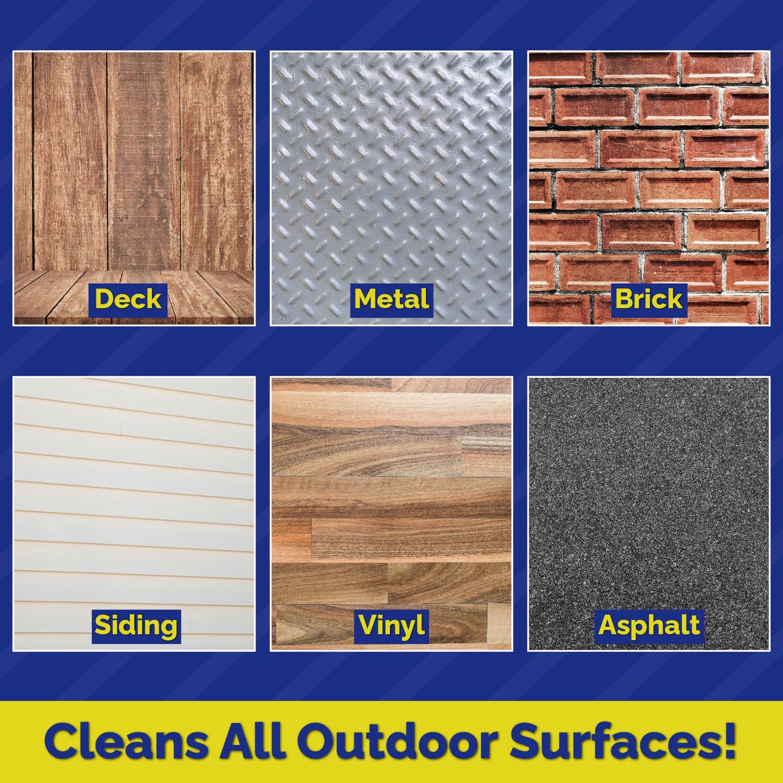 Outdoor Pressure Washer Cleaner, Natural Cleaning Solution Removes Stains and…