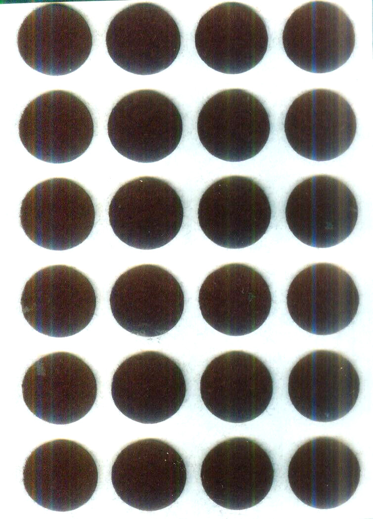 Felt Dots Self Adhesive 3/4″ Diameter Cushion Floor Scratch Prevention & Crafts