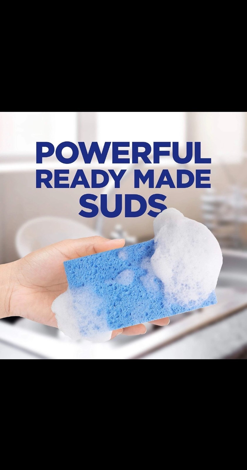 Ultra Platinum Foam Dishwashing Foam, Fresh Rapids Scent, 10.1 Fl Oz