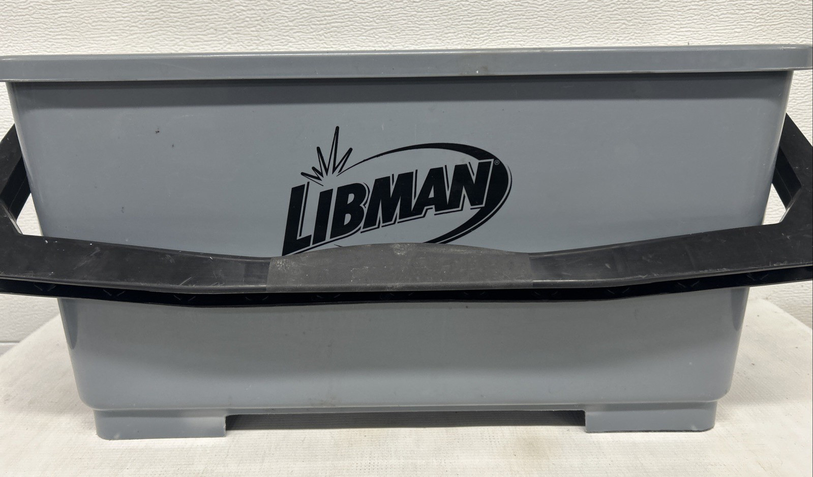 Libman 3.5-Gallon Window Cleaning Mop Bucket Container Grey w/Handle #01066
