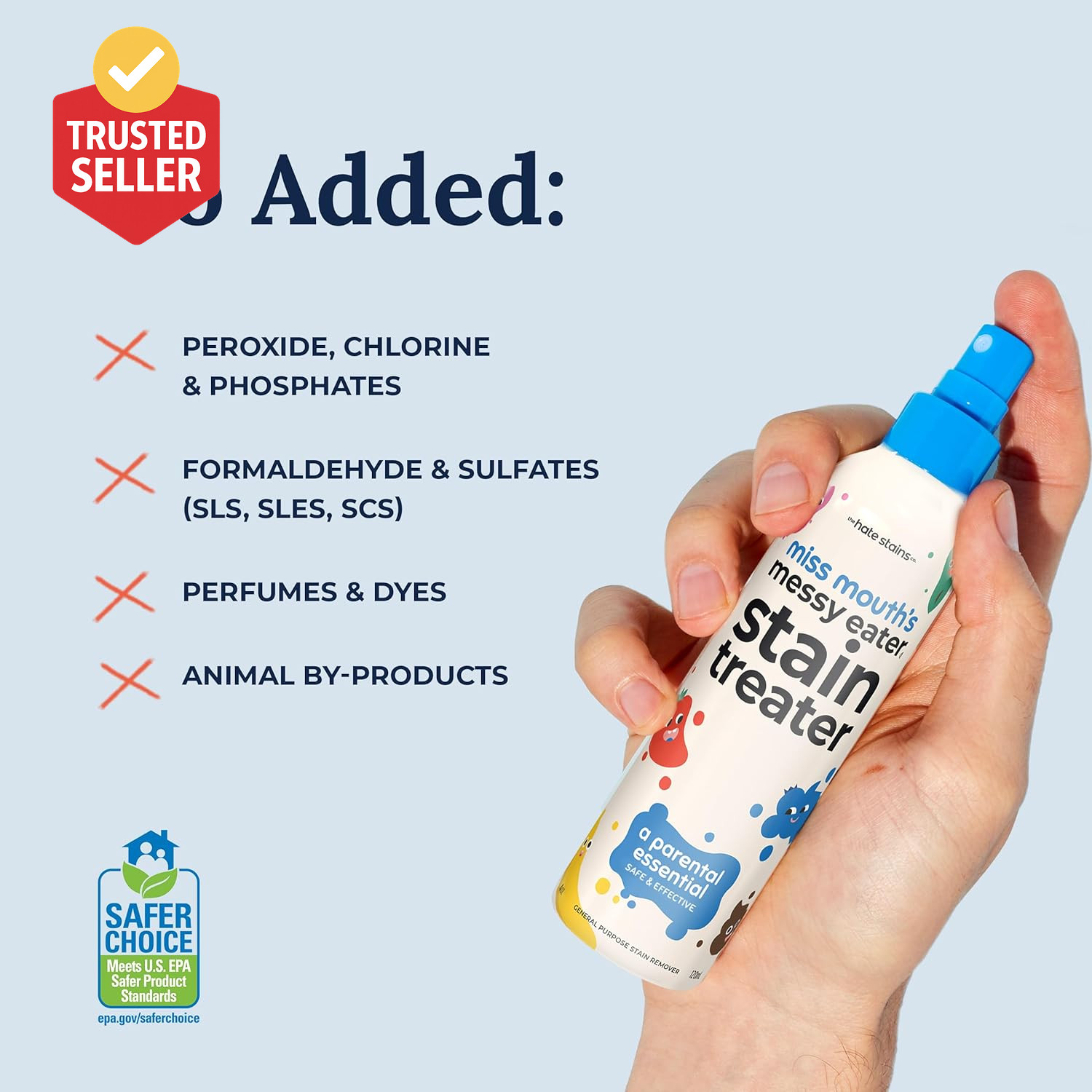 Messy Eater Stain Treater Spray – 4Oz Stain Remover – Newborn & Baby Essentials