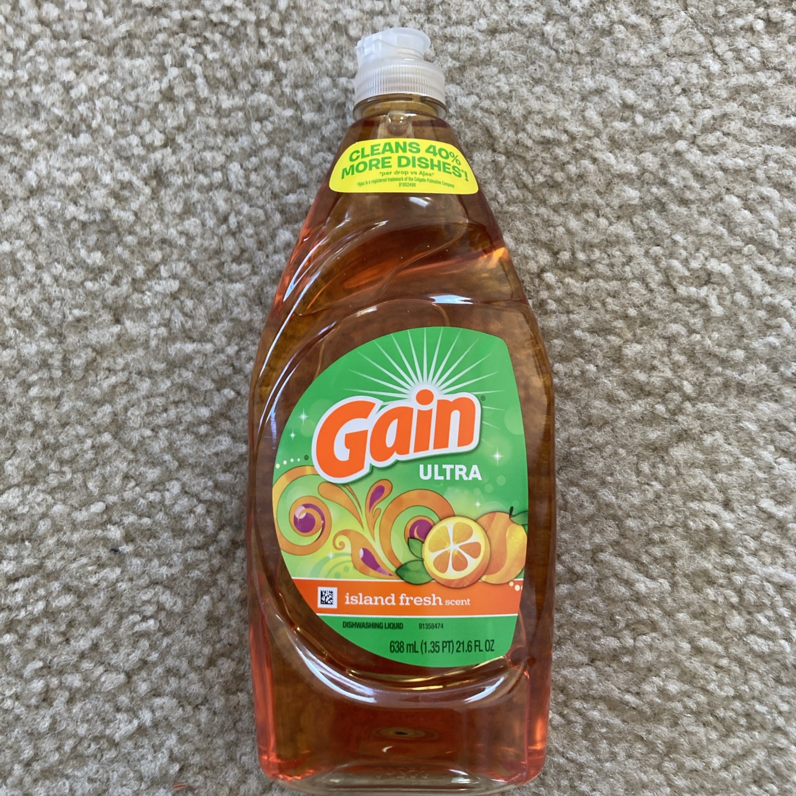 Gain Ultra Island Fresh Scent Dishwashing Liquid