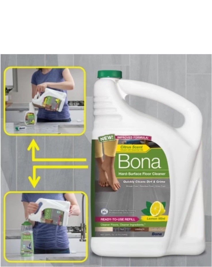 Bona Lemon Mint Multi-Surface Cleaner Spray + All Purpose …