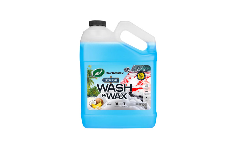 Turtle Wax Wash & Wax, Coconut Banana Scent (128 Ounce)
