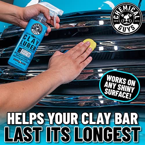 Chemical Guys Medium Duty Clay Bar Kit with Luber Lubricant – Car Paint Detailin