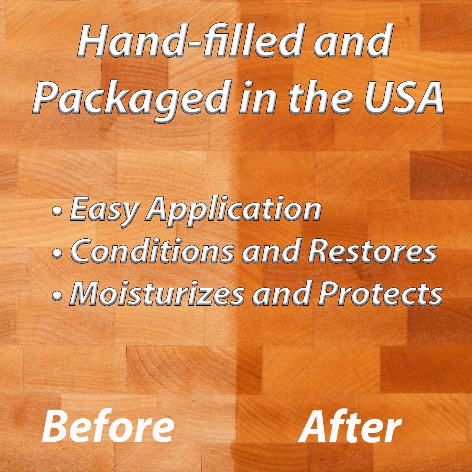 Wood Butter 4 fl oz Cutting Board Wax Conditioner for Butcher Block and Wooden