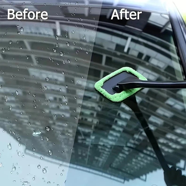 MicroFiber Windshield Clean Shine Car Auto Wiper Cleaner Glass Window Brush