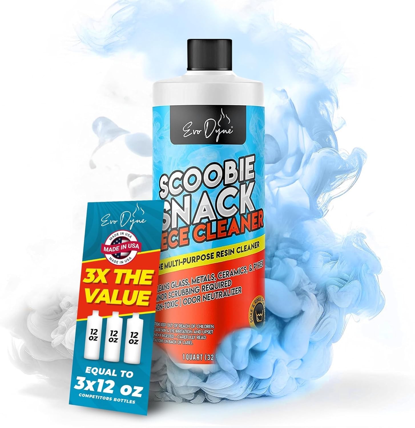 Pipe Cleaner, 32 oz – Universal Cleaning Solution for Glass, Silicone, Cerami…
