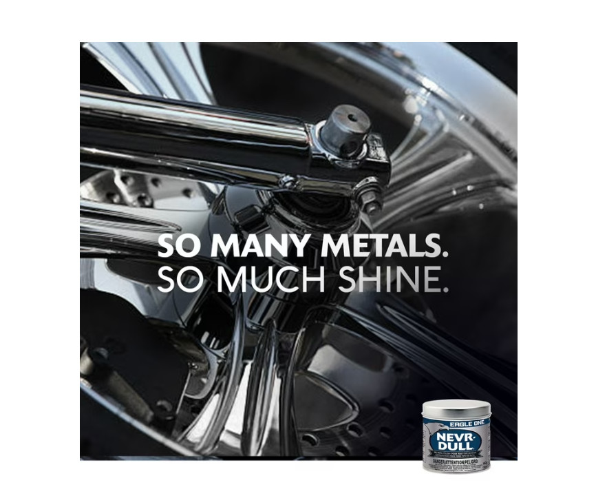 Eagle One Car Polish, Nevr-Dull Wadding Metal Polish, 5 Oz, 2 PACK