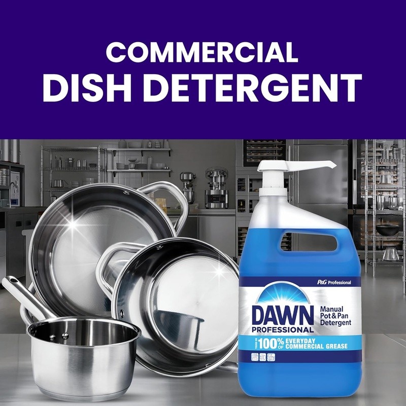 Dawn Professional Dishwashing Liquid Long Lasting Suds Grease Cleaner 58% More