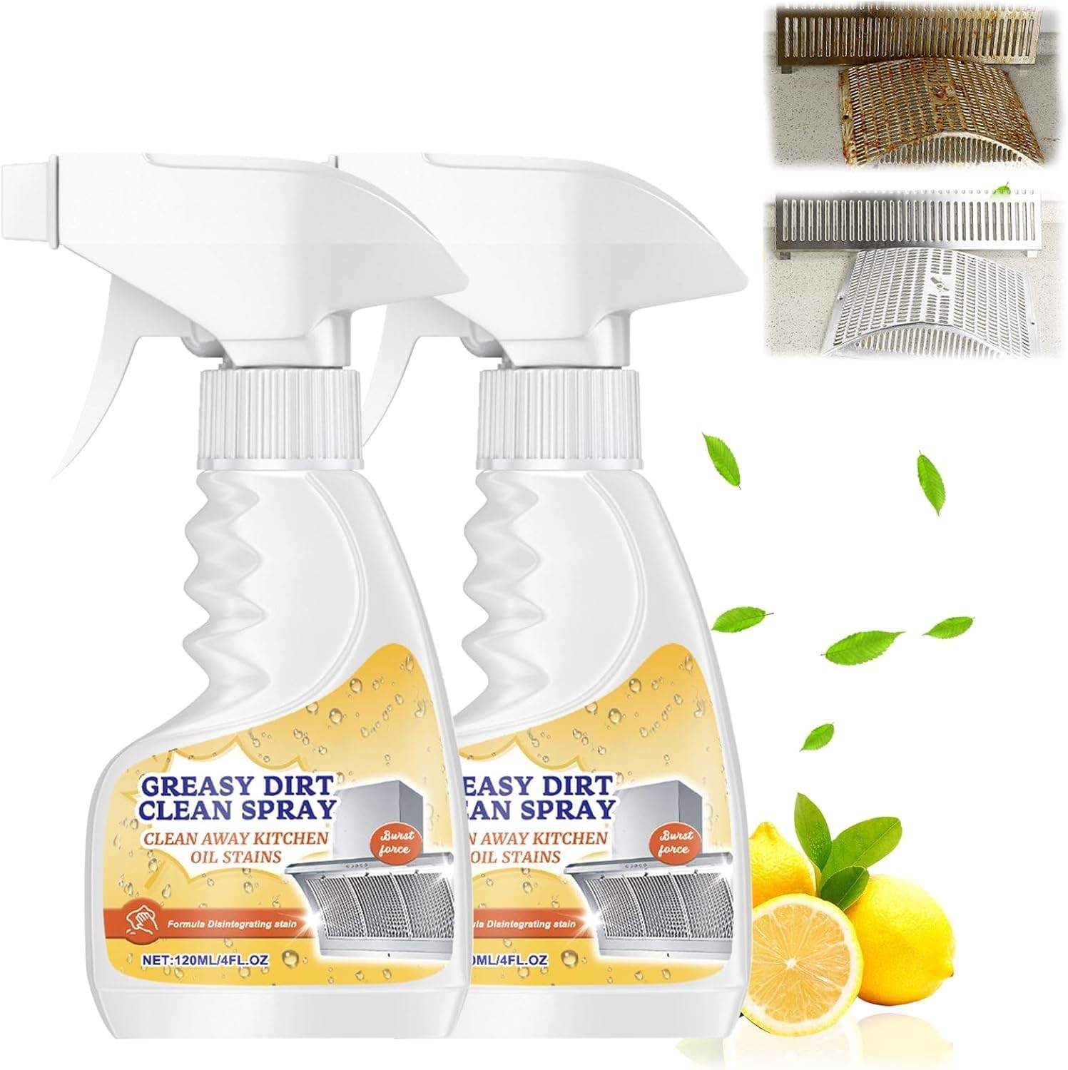 2Pcs Alien Multi-Purpose Stain Remover, All Purpose Cleaner Spray, Powerful Clea