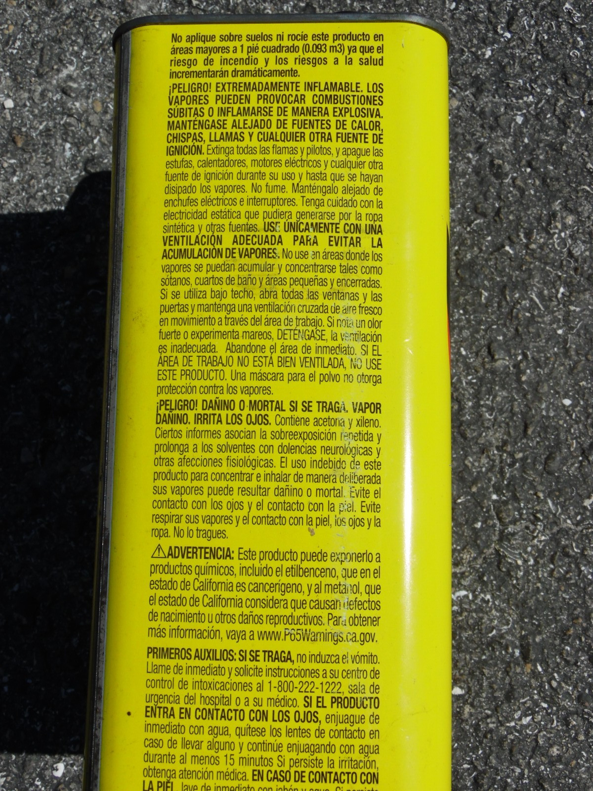 1 Gallon Goof Off Pro Strength Remover -Adhesive/Glue , Paint, Asphalt, Tar