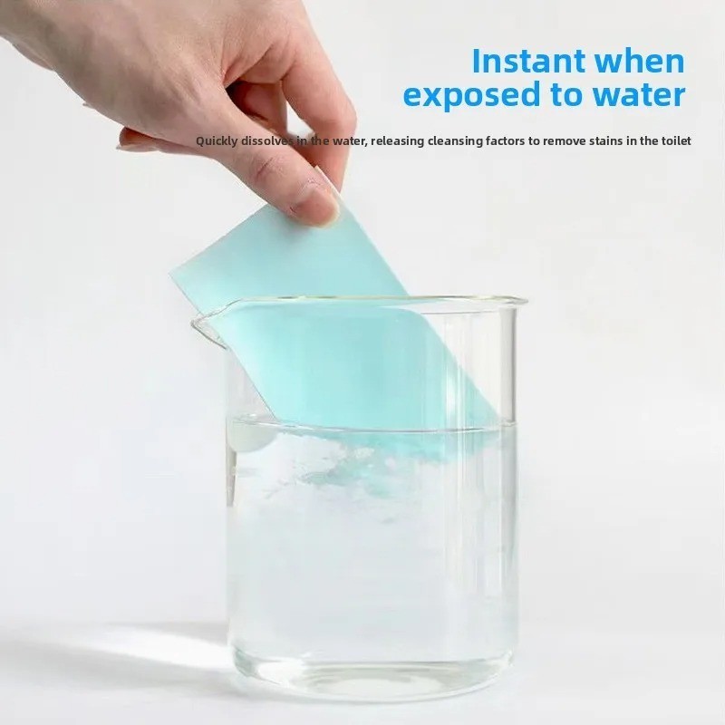 30PCS Toilet Cleaner Sheets Floor Cleaning Tablets Mopping Floor Toilet Cleaning
