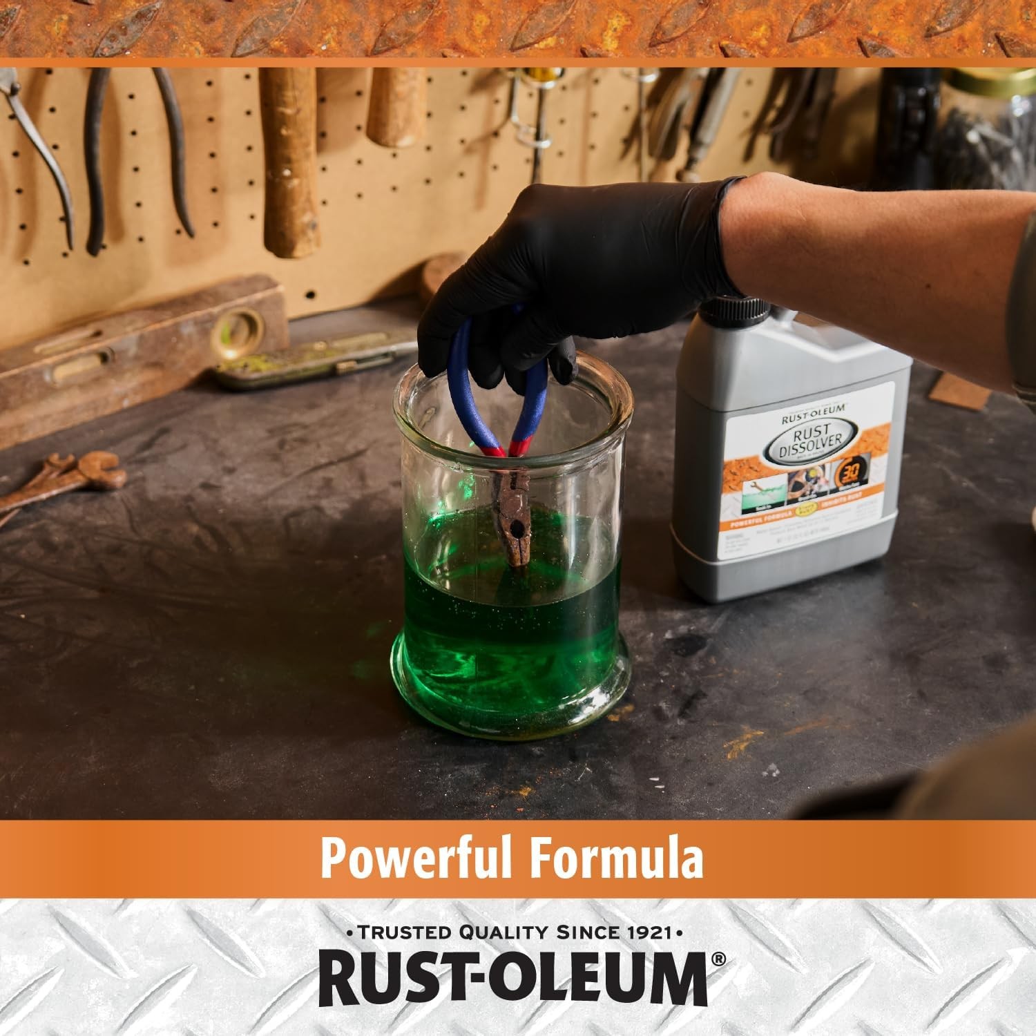 Rust Dissolver Soak & Bath | Heavy-Duty Corrosion Remover for Metal Tools, Cars,