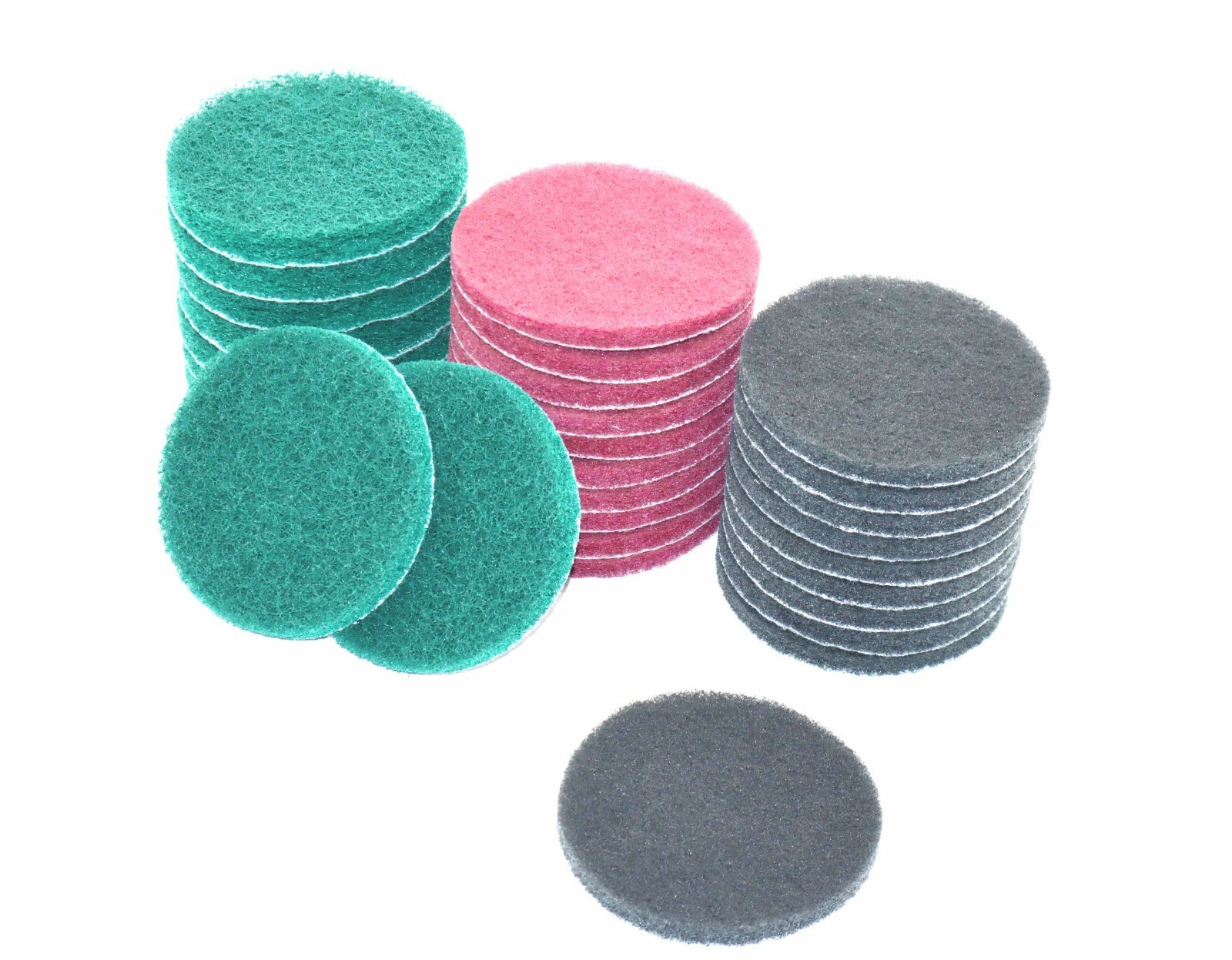 30pc Drill Brush Replacement Scour Pads 4″ for Tub & Tile Power Scrubber Driver