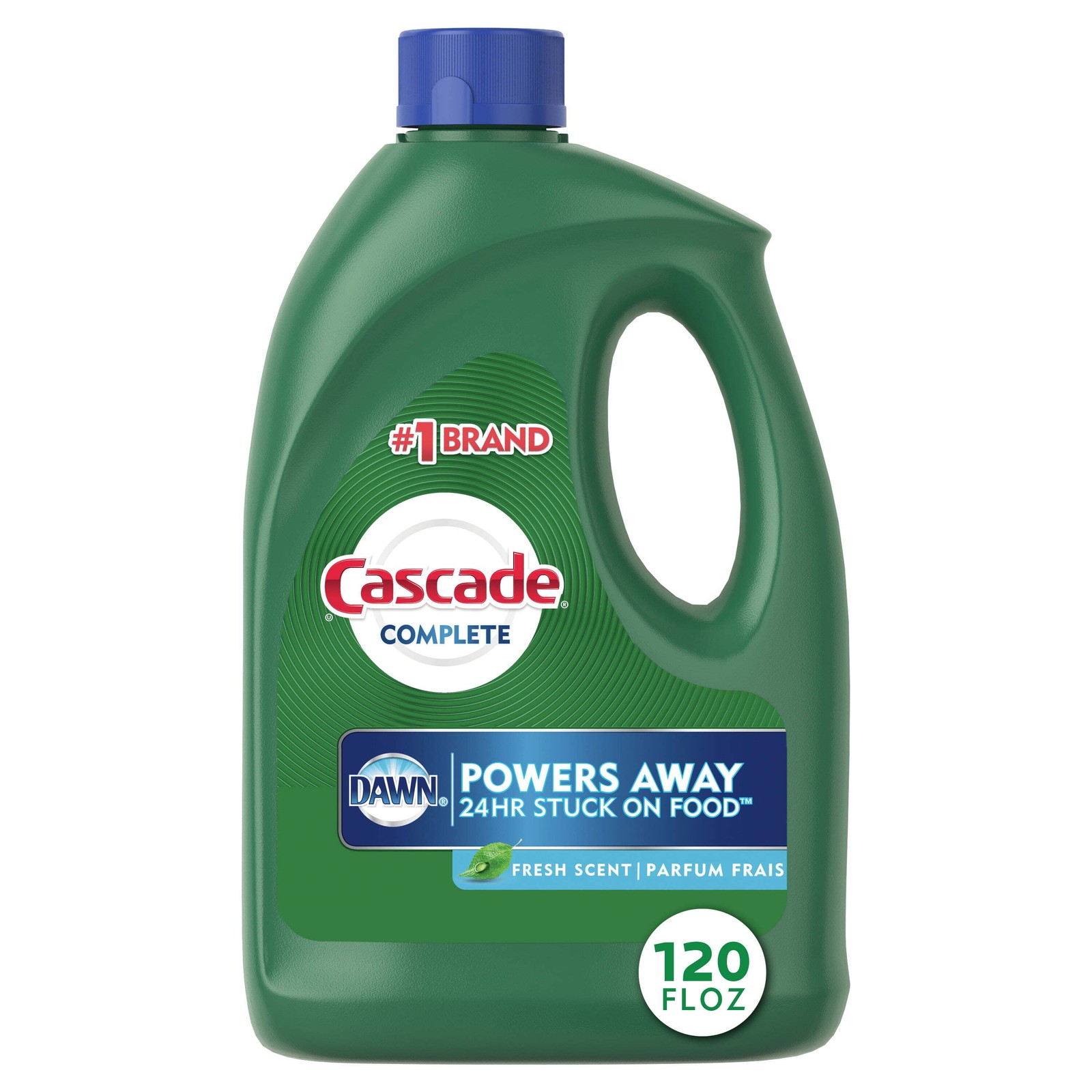 Complete Dishwasher Detergent Liquid Gel Dish Detergent Dish Soap Fresh 120fl oz