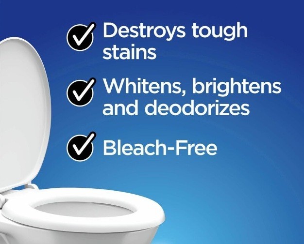 Pack of 5- KABOOM Clinging Toilet Bowl Cleaner 14oz. and Air Refreshener 10oz.