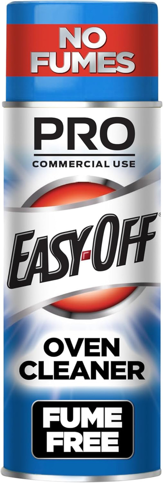 Easy-Off Fume Free PRO Size Oven Cleaner Foam, Removes Grease & Burned-On Food,