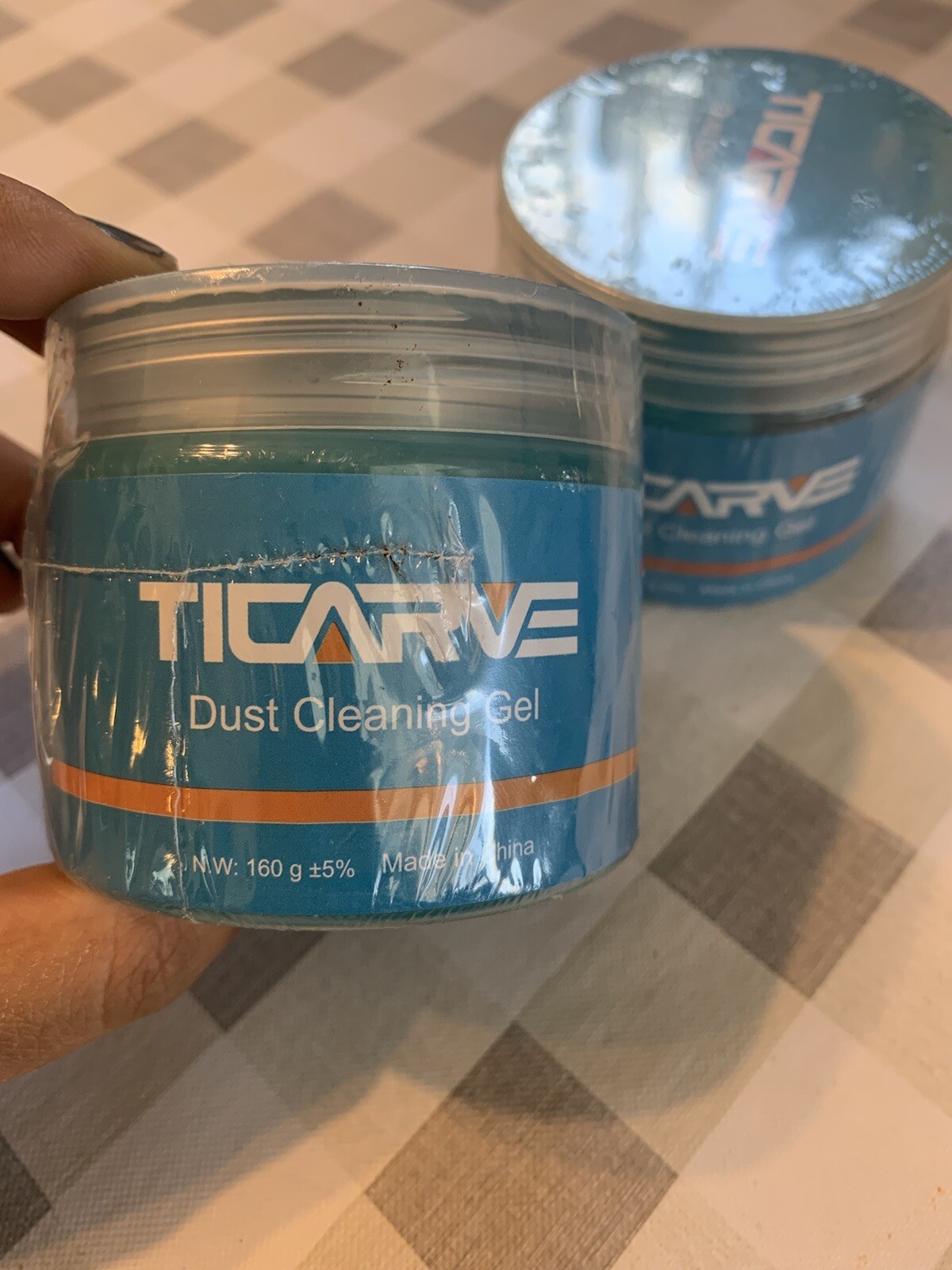Ticarve Dust Cleaning Gel Dust Cleaner for PC Keyboard Car Auto Detailing 1PACK