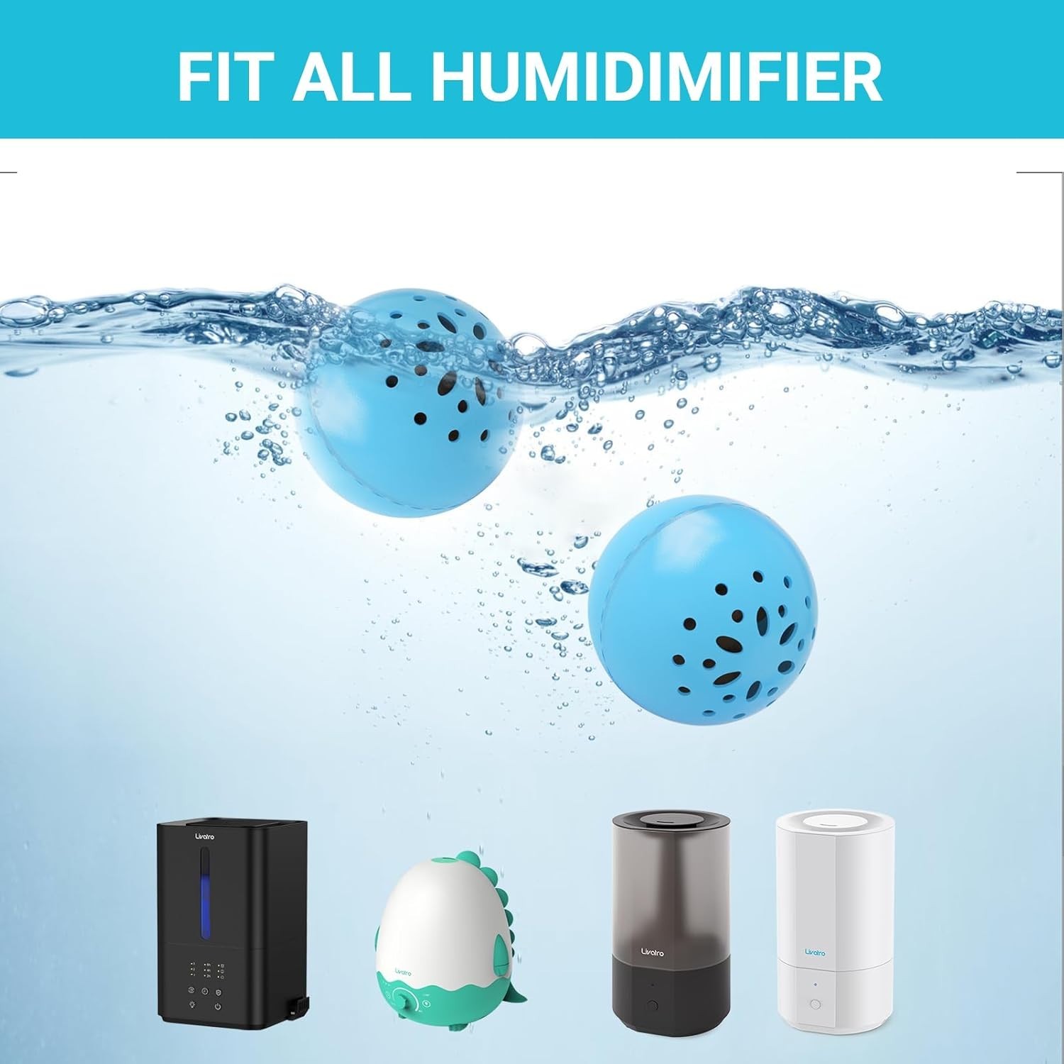 Humidifier Cleaning Ball – Fight Humidifier Mold and Bacteria with Humidifier Cl