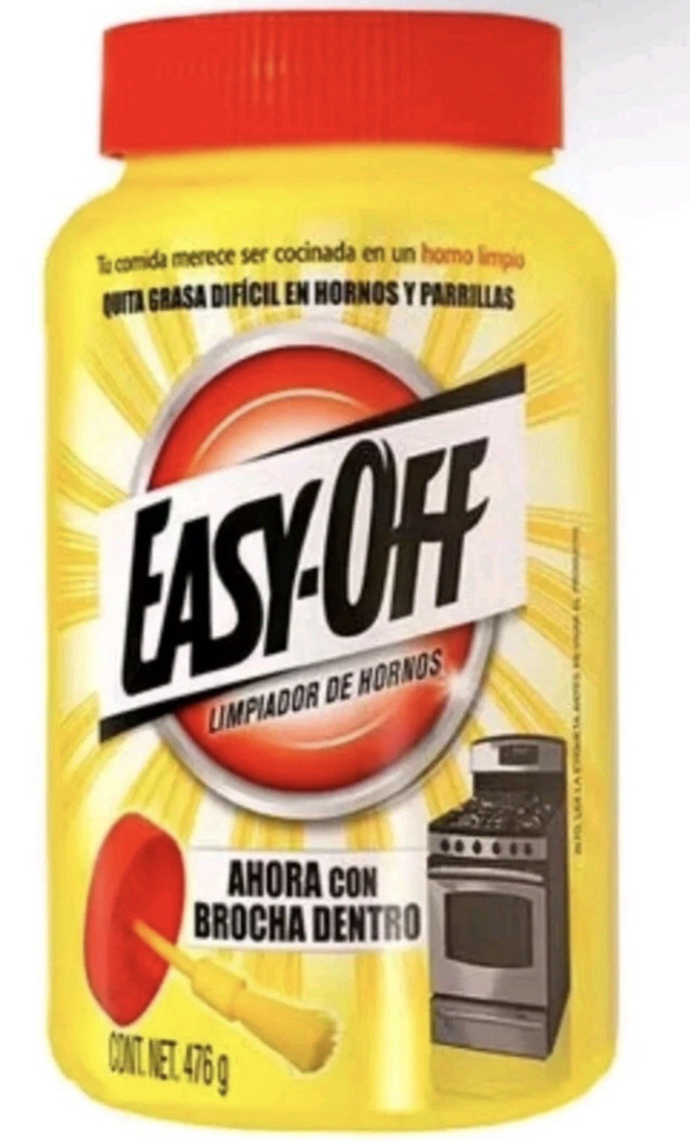 EASY OFF LIMPIADOR DE HORNOS Y PARRILLAS/476G/OVEN & GRILL CLEANER/16OZ JAR