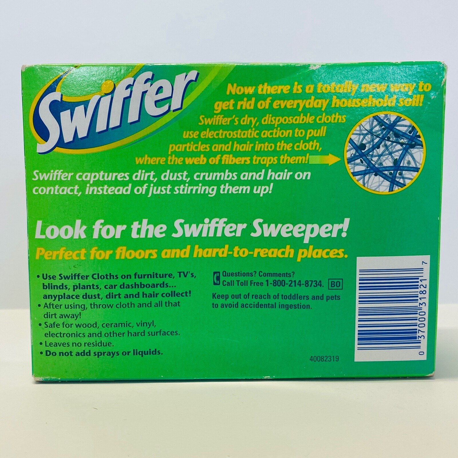 Swiffer Refill For Swiffer Sweeper 16 Dust Cloths 1998 Movie Prop