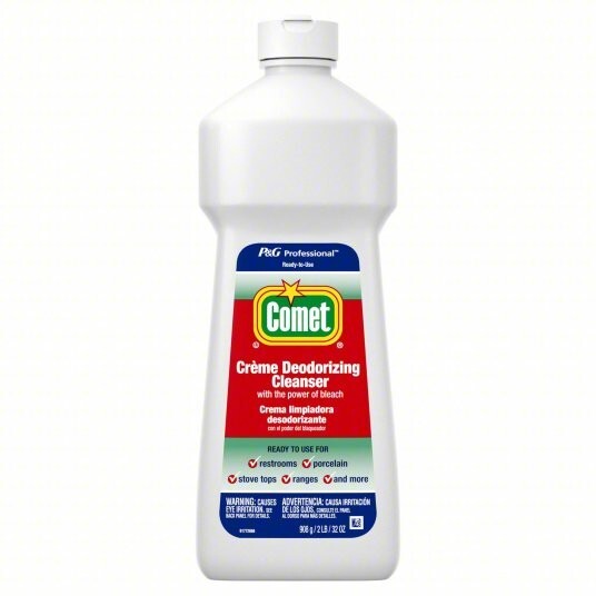 COMET Creme Deodorizing Cleanser with Bleach, 32 oz