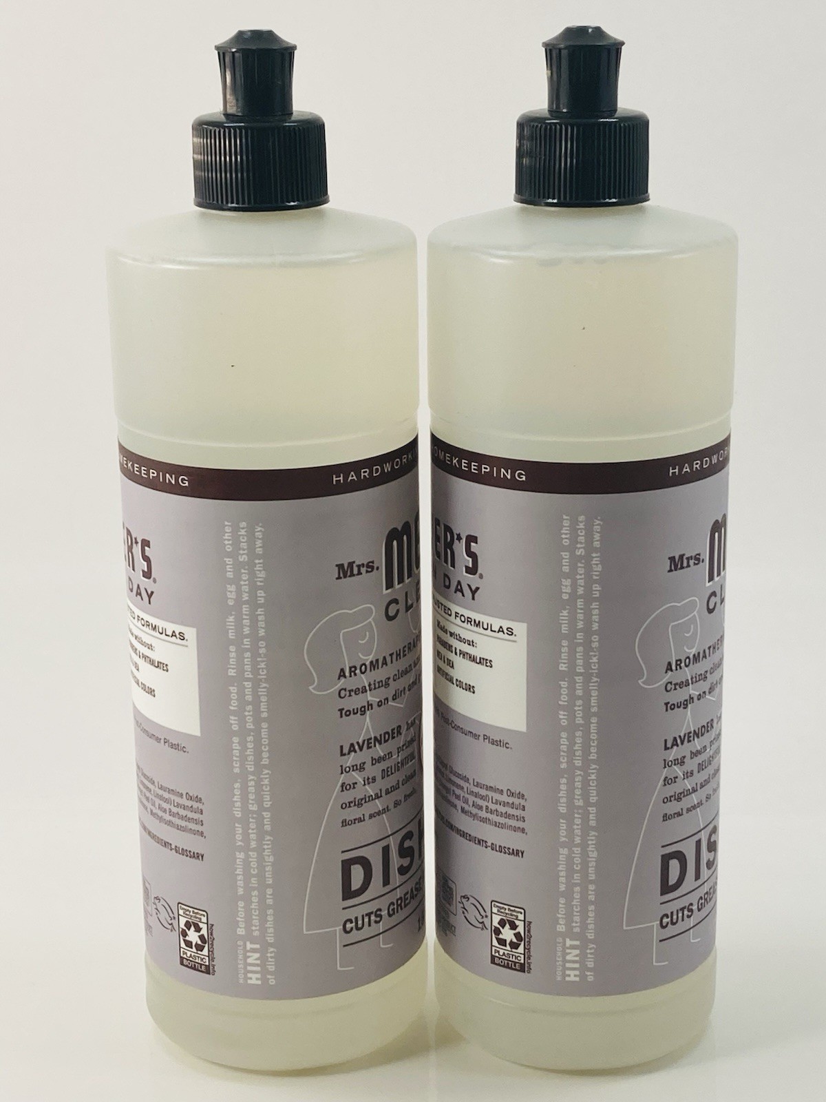 2 Pack Mrs. Meyer’s Clean Day Lavender Dish Soap 16 fl oz NEW Sealed