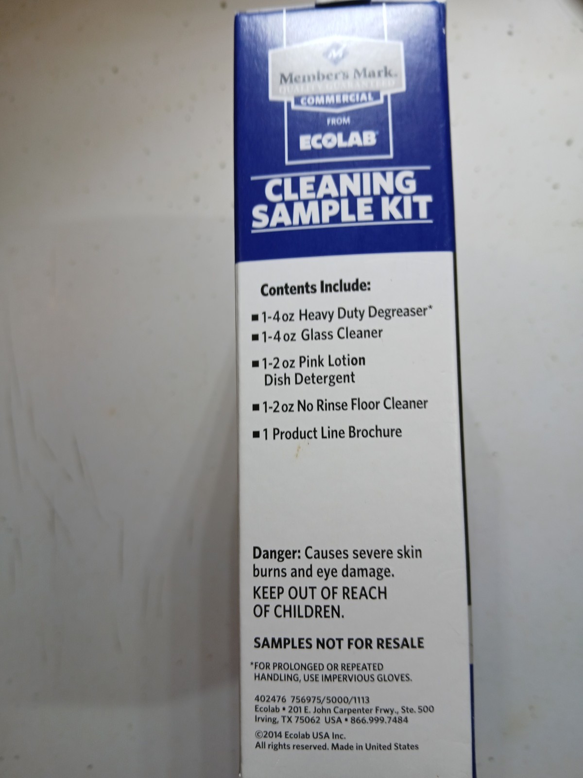 Member’s Mark Cleaning Sample Kit 4ct 4 oz Multi-Surface Degreaser Glass