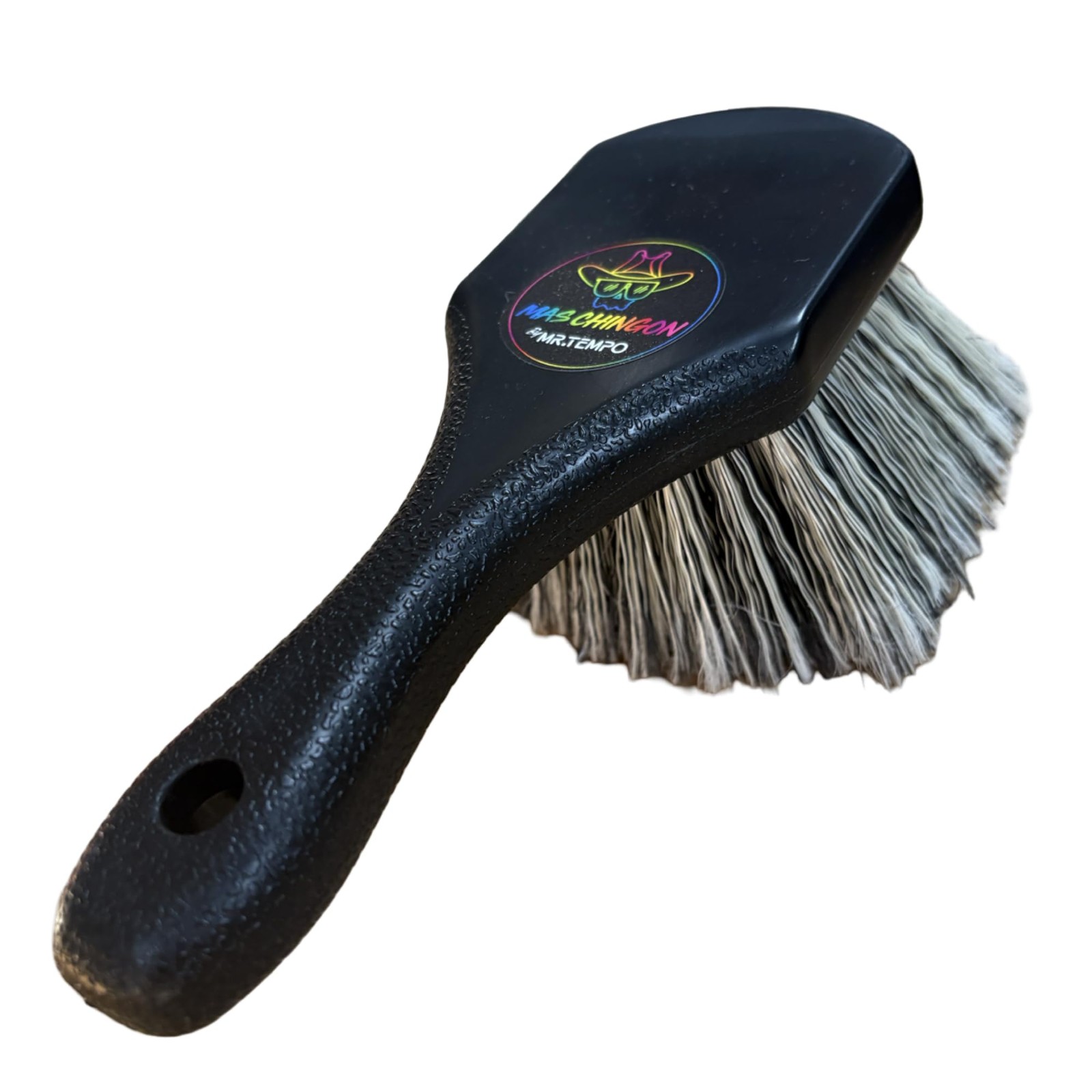 9 Inch Short Handle Car Wash Wheel Rim Brush Tire Cleaner Auto Detailing Tool
