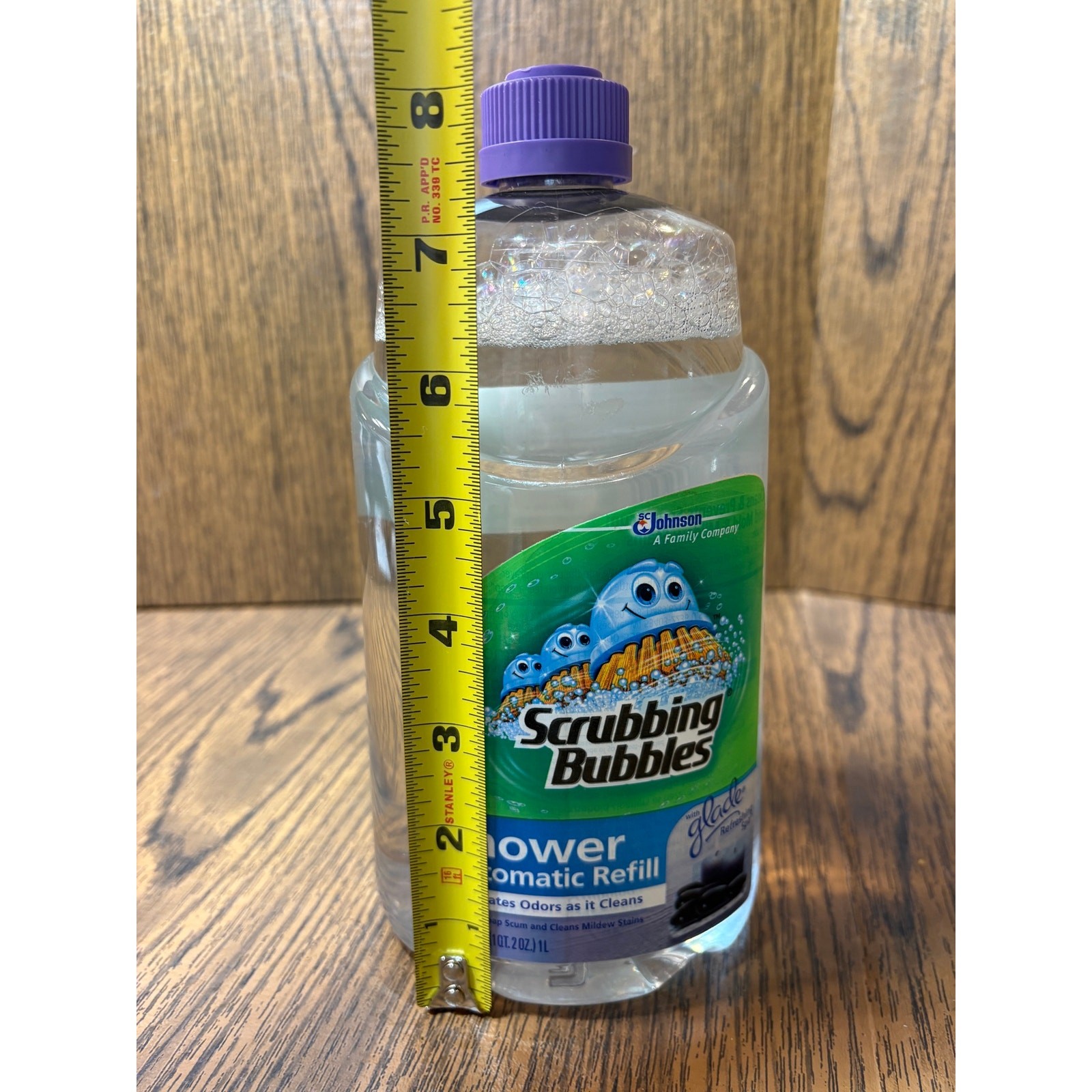 Scrubbing Bubbles Automatic Shower Cleaner Refill 34oz Glade Refreshing Spa NEW
