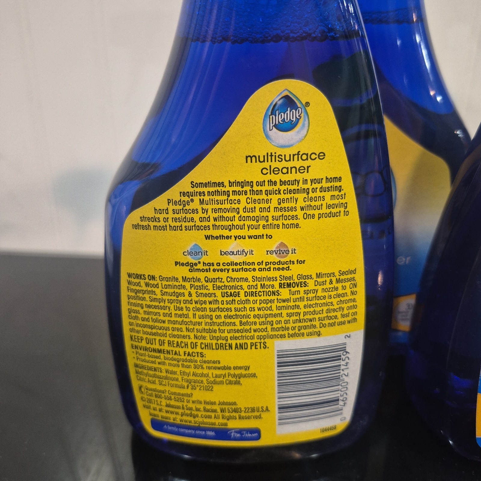 4x PLEDGE Multi-Surface CLEAN IT Fresh Citrus 16 Oz