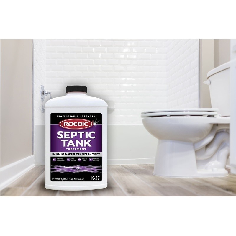 Septic Tank Treatment Drain Clog Remover Bacteria Enzymes Odor Control New