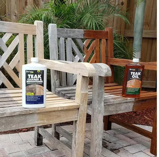 Teak Cleaner Brightener 32 Oz Wood Furniture Boat Deck