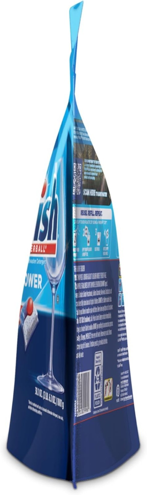 Power Dishwasher Pods, 94 Count – Streak-Free Shine with No Rinse Needed