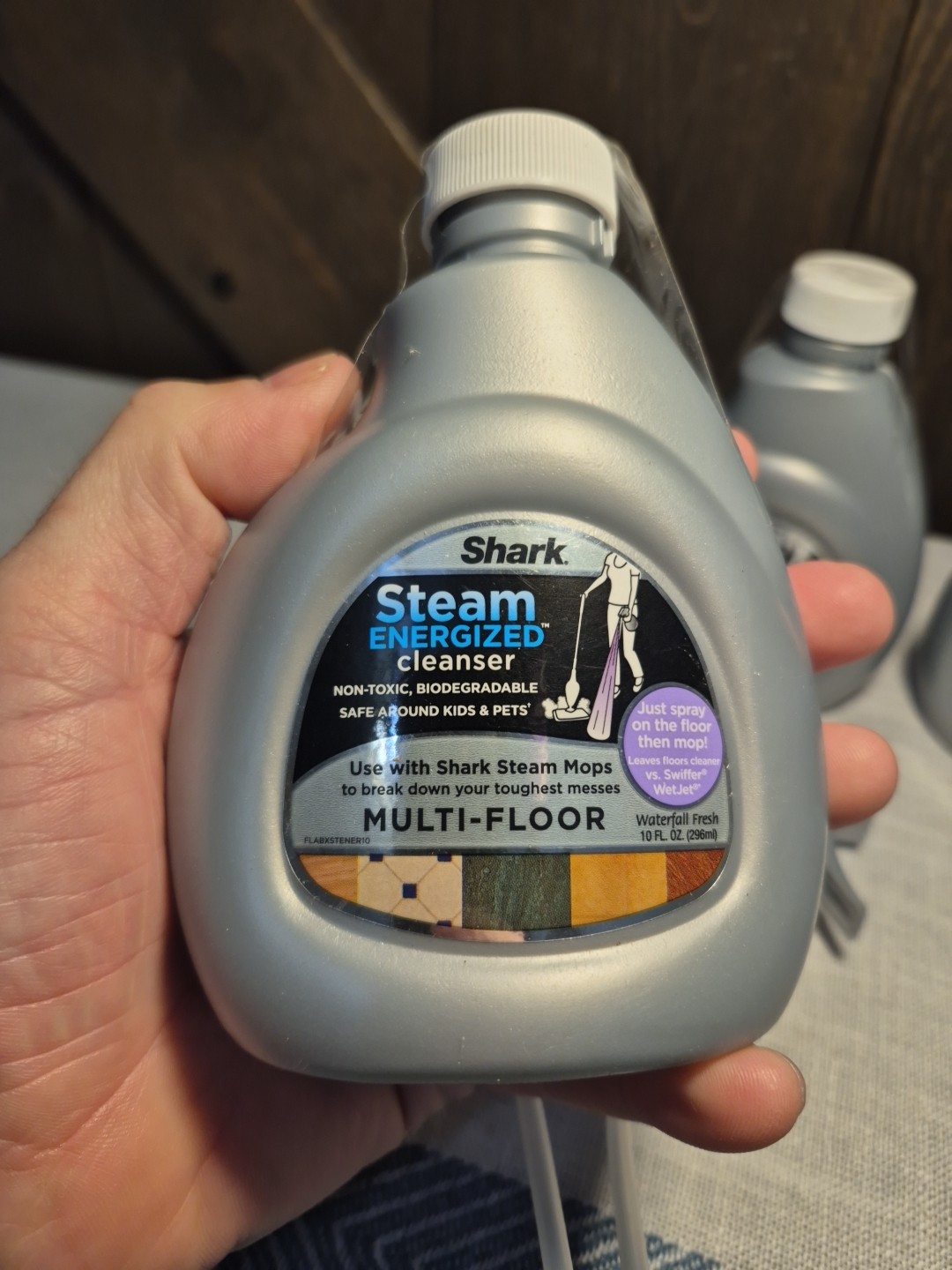 3 Lot New SHARK Steam Energized Cleanser Multi Floor Waterfall Fresh 30oz Total