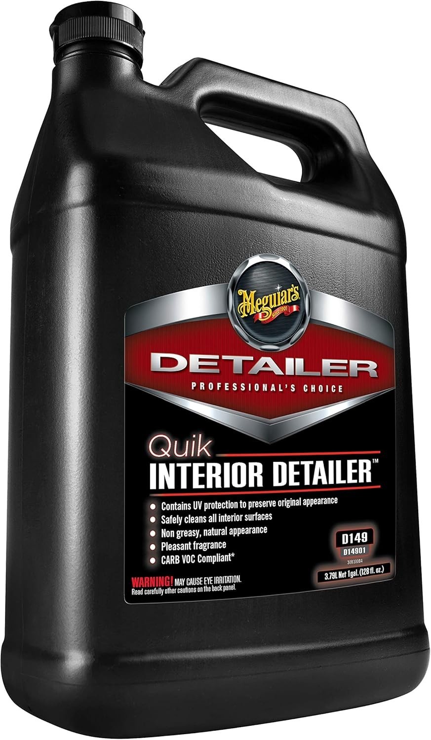 Detailer Quik 3.79L Interior Cleaner with UV Protection and Fresh Fragrance